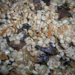 Рецепт Перловки с шампиньонами, луком и морковью