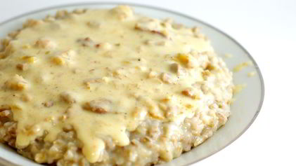 Рецепт Перловки с соусом