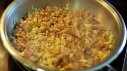 Рецепт перловки с соусом