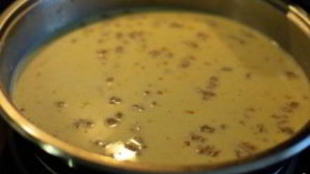 Рецепт перловки с соусом