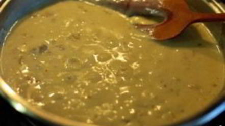 Рецепт перловки с соусом