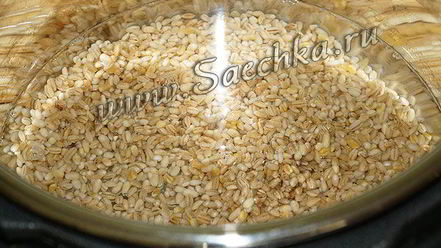 Рецепт перловки с тушенкой в мультиварке steba