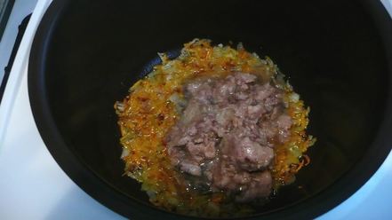 Рецепт перловки с тушенкой в мультиварке