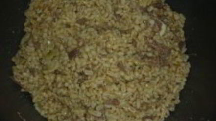 Рецепт перловки с тушенкой