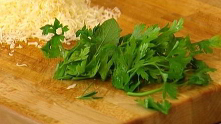 Рецепт перловки с зеленью и сыром