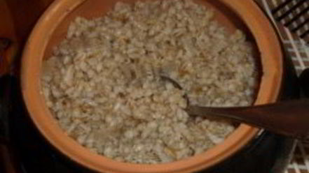 Рецепт перловки в горшочке