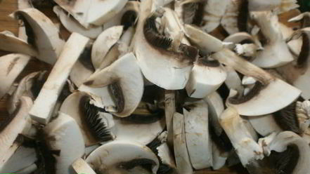 Рецепт постной перловой каши с грибами