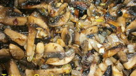 Рецепт постной перловой каши с грибами