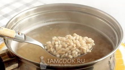 Рецепт постной перловой каши