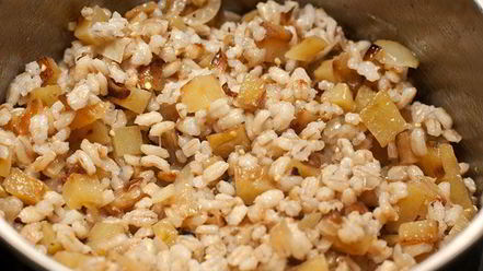 Рецепт стеклянной каши из перловки