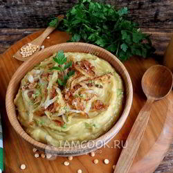 Рецепт Постной гороховой каши