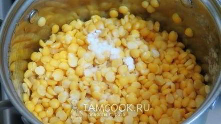 Рецепт постной гороховой каши