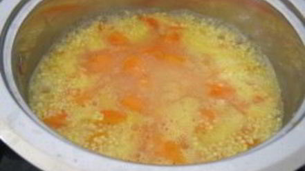 Рецепт каши пшенной постной