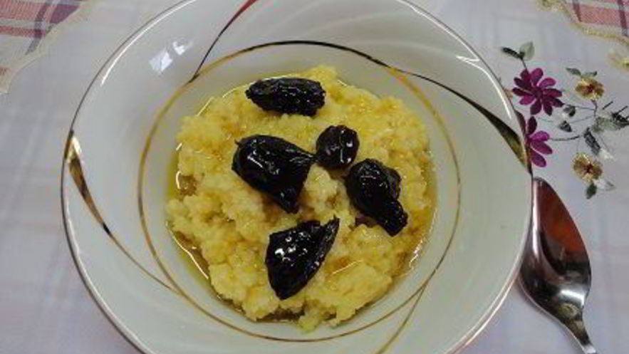 Рецепт каши пшенной с черносливом