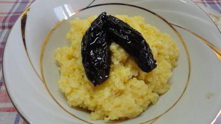 Рецепт каши пшенной с черносливом