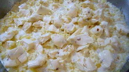 Рецепт каши пшенной с креветками