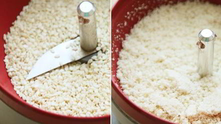 Рецепт кукурузна-пшенной каша с кунжутом