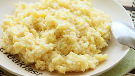 Рецепт кукурузна-пшенной каша с кунжутом