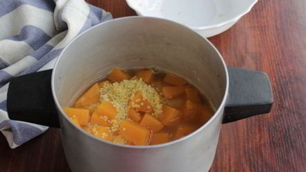 Рецепт постной пшенной каши с тыквой