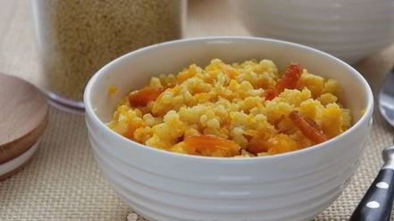 Рецепт постной пшенной каши с тыквой