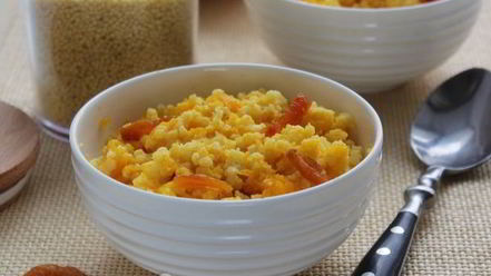 Рецепт постной пшенной каши с тыквой