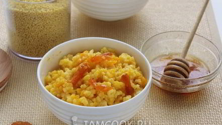 Рецепт постной пшенной каши с тыквой