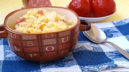 Рецепт пшеной каши с квашеной капустой