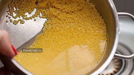 Рецепт пшенной каши на воде