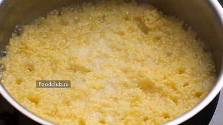 Рецепт пшенной каши на воде