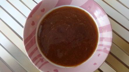 Рецепт пшенной каши с фруктовым соусом