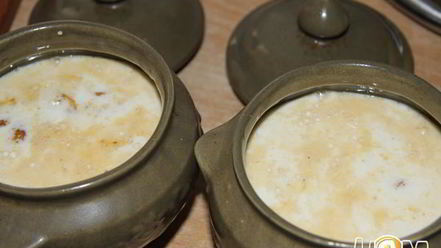 Рецепт пшенной каши с карамельными яблоками