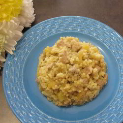 Рецепт Пшенной каши с картофелем и свининой