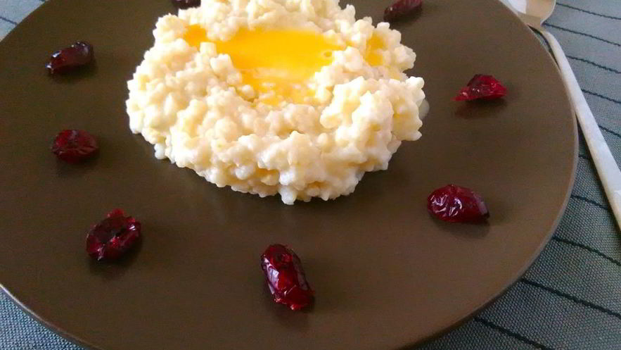 Рецепт пшенной каши с клюквой