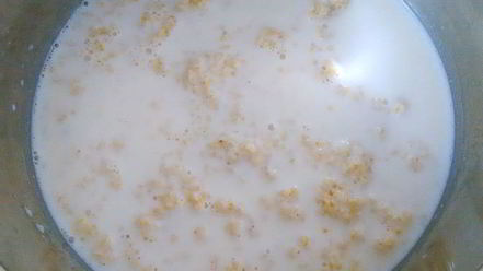 Рецепт пшенной каши с клюквой