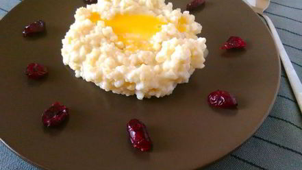 Рецепт пшенной каши с клюквой