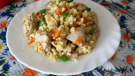 Рецепт пшенной каши с курицей