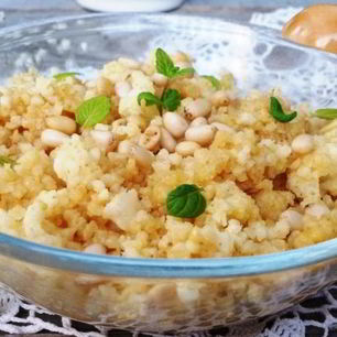 Рецепт Пшенной каши с медом и кедровыми орешками