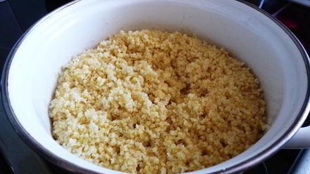 Рецепт пшенной каши с медом и кедровыми орешками