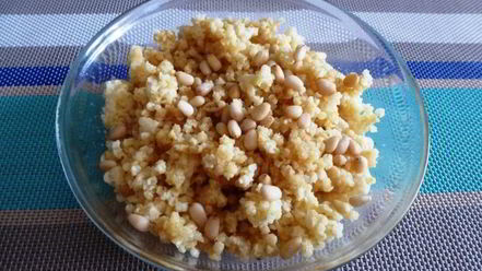 Рецепт пшенной каши с медом и кедровыми орешками