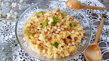 Рецепт пшенной каши с медом и кедровыми орешками