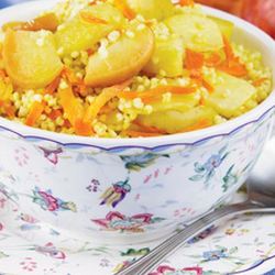 Рецепт Пшенной каши с морковью и яблоками