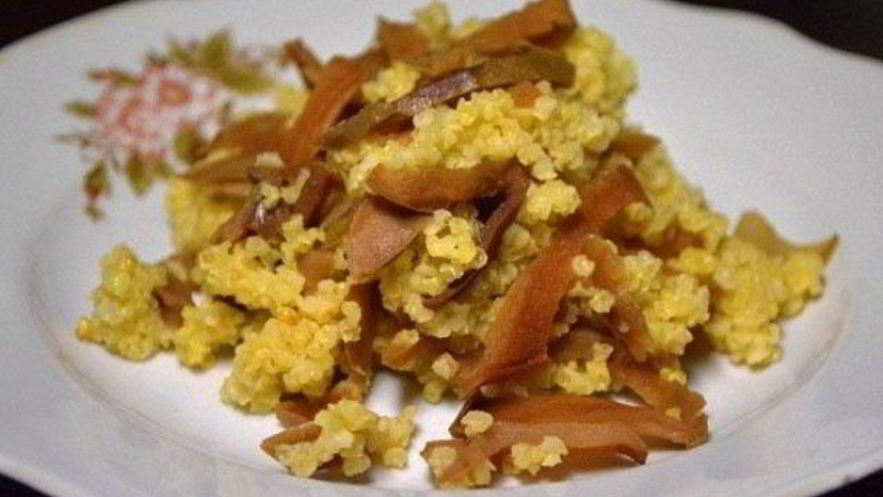 Рецепт пшенной каши с сухофруктами