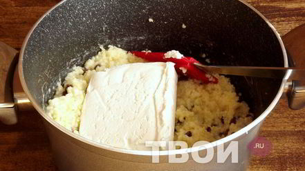 Рецепт пшенной каши с творогом и изюмом