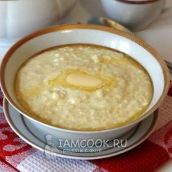 Рецепт Пшенной каши с творогом