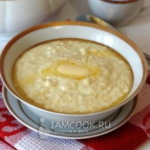 Рецепт Пшенной каши с творогом