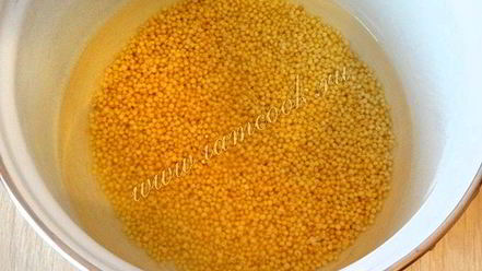 Рецепт пшенной каши с творогом