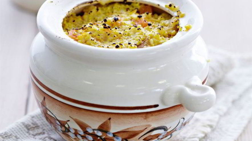 Рецепт пшенной каши с тыквой и курагой