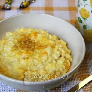Рецепт Пшенной каши с тыквой и медом