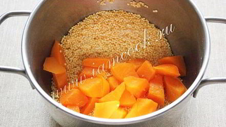 Рецепт пшенной каши с тыквой и медом