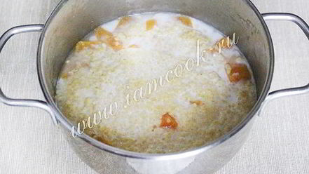 Рецепт пшенной каши с тыквой и медом